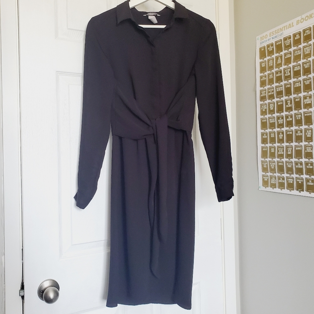 43.Button up h&m dress